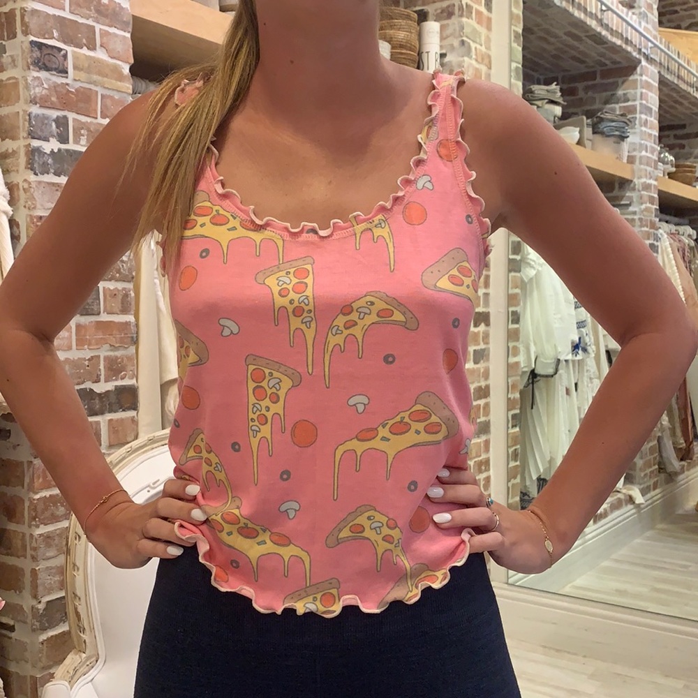 Wildfox Pizza Tank